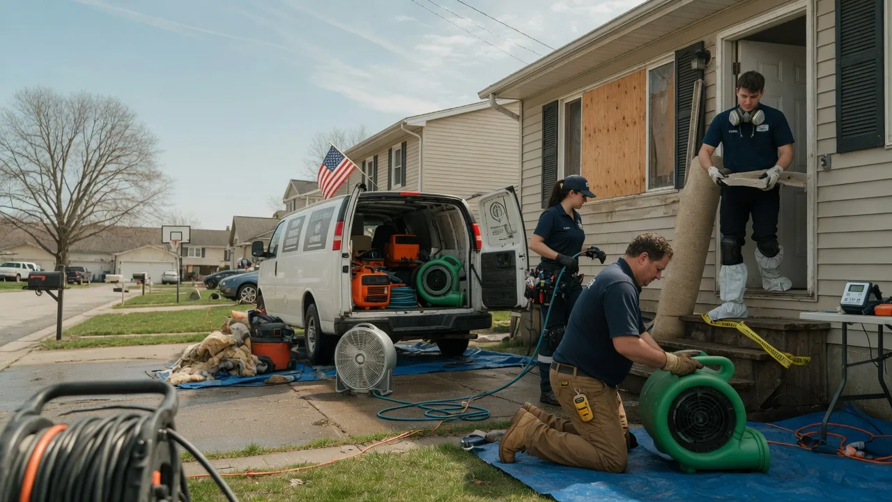 Water Damage Restoration in Milton, GA near me